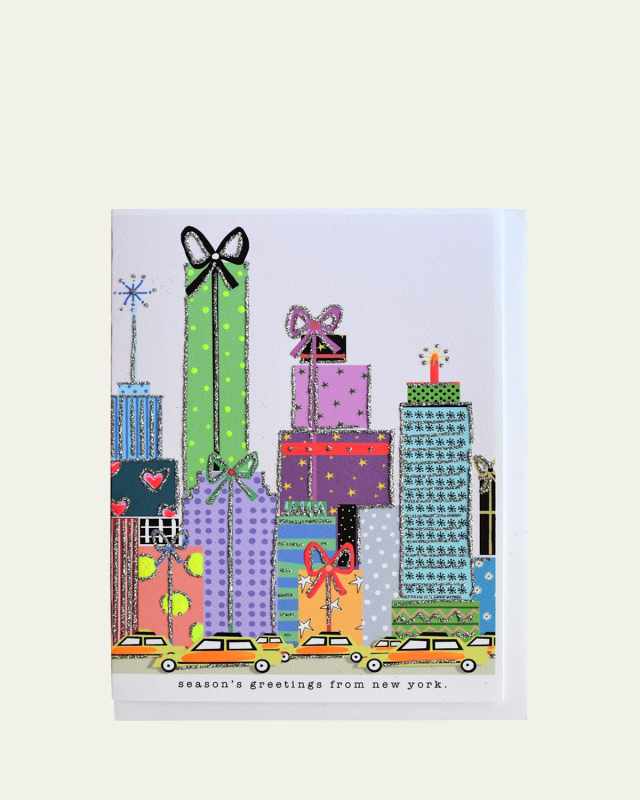 Season's Greetings From New York Greeting Card